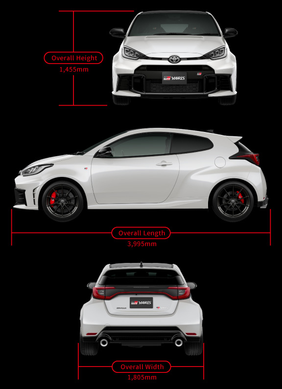 GRヤリス 後期型 トヨタ GR ヤリス 後期 フロント リップ スポイラー : Global