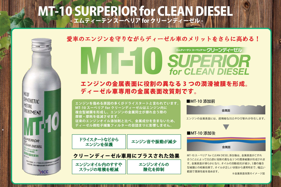 MT-10 ディーゼル用3本 - メンテナンス用品