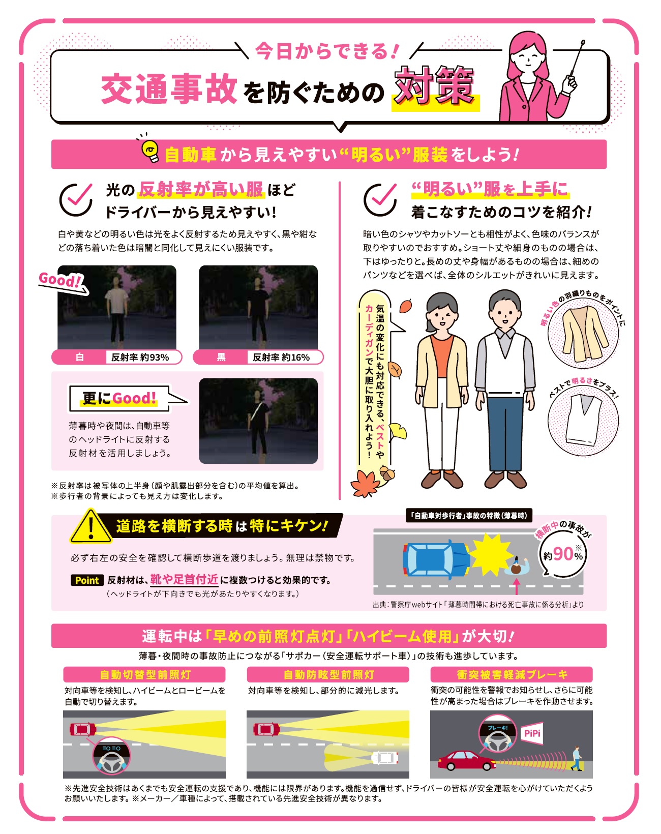 秋の交通安全週間 | トヨタカローラ滋賀